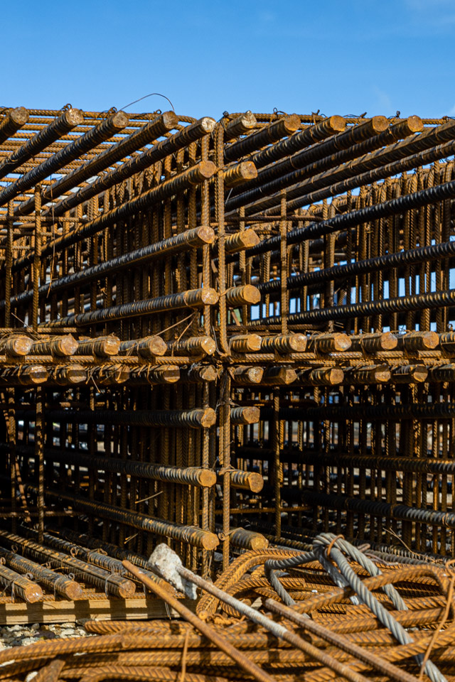 Armature en acier pour coffrage à Belvaux